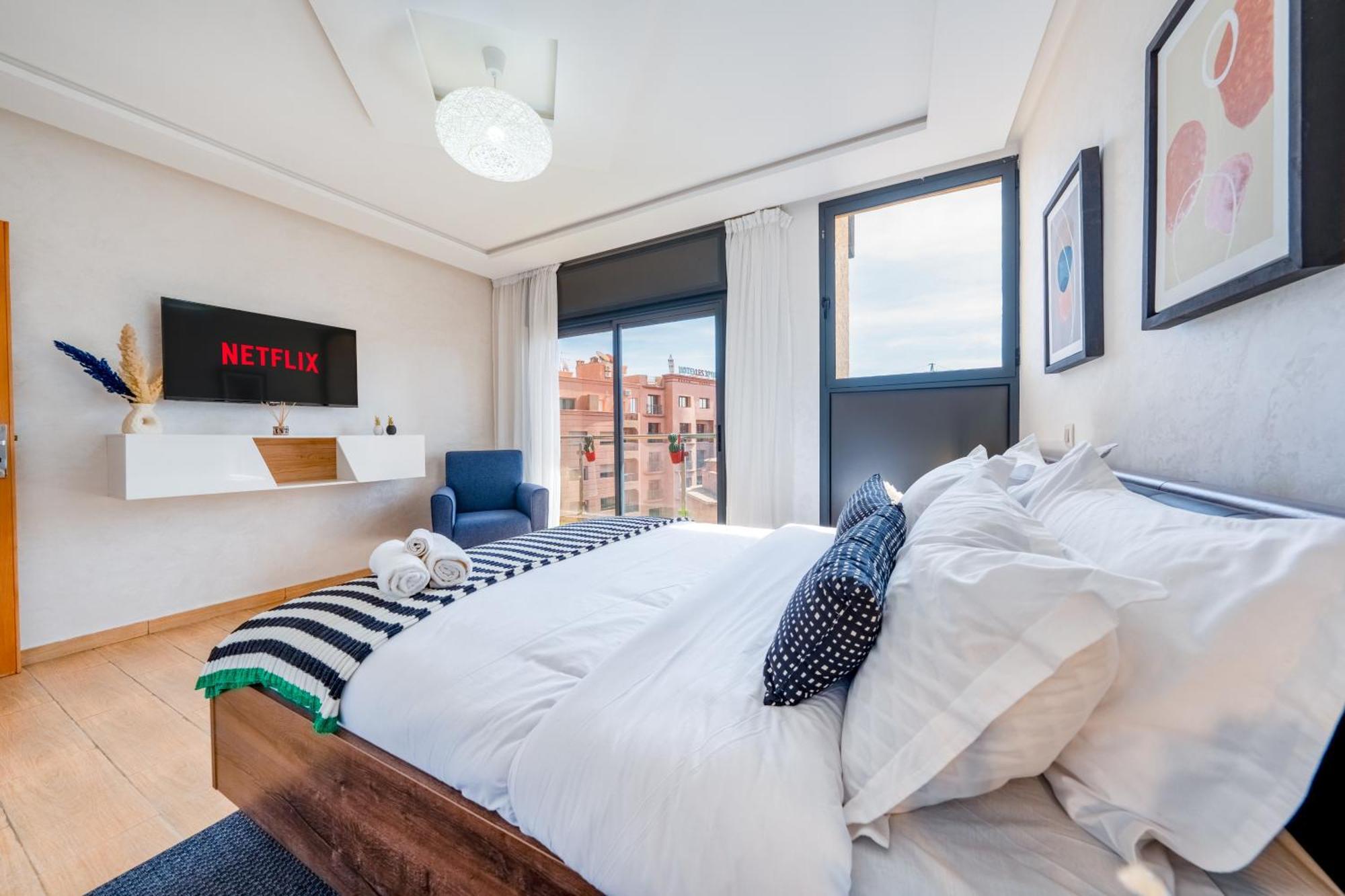 Appartement Comfort And Serenity In The Center Of Marrakech