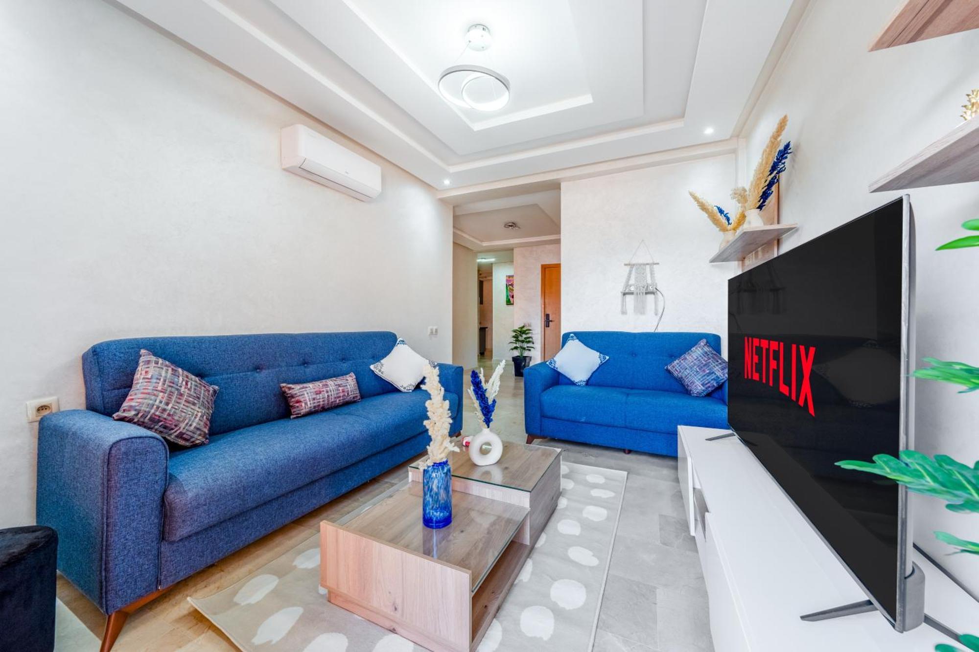 Comfort And Serenity In The Center Of Marrakech Appartement
