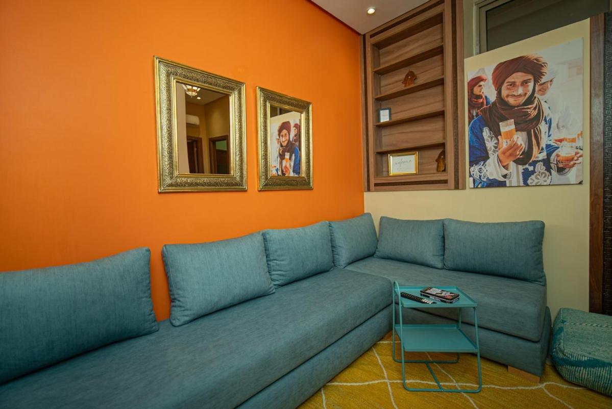 Elegant 2 Avec Netflix, Piscine Et Parking Prive Appartement Marrakesh