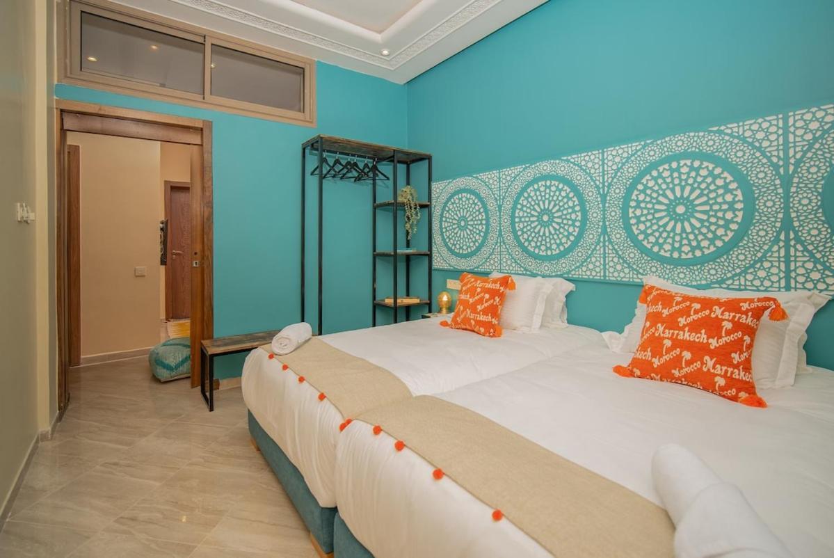 Elegant 2 Avec Netflix, Piscine Et Parking Prive Appartement Marrakesh
