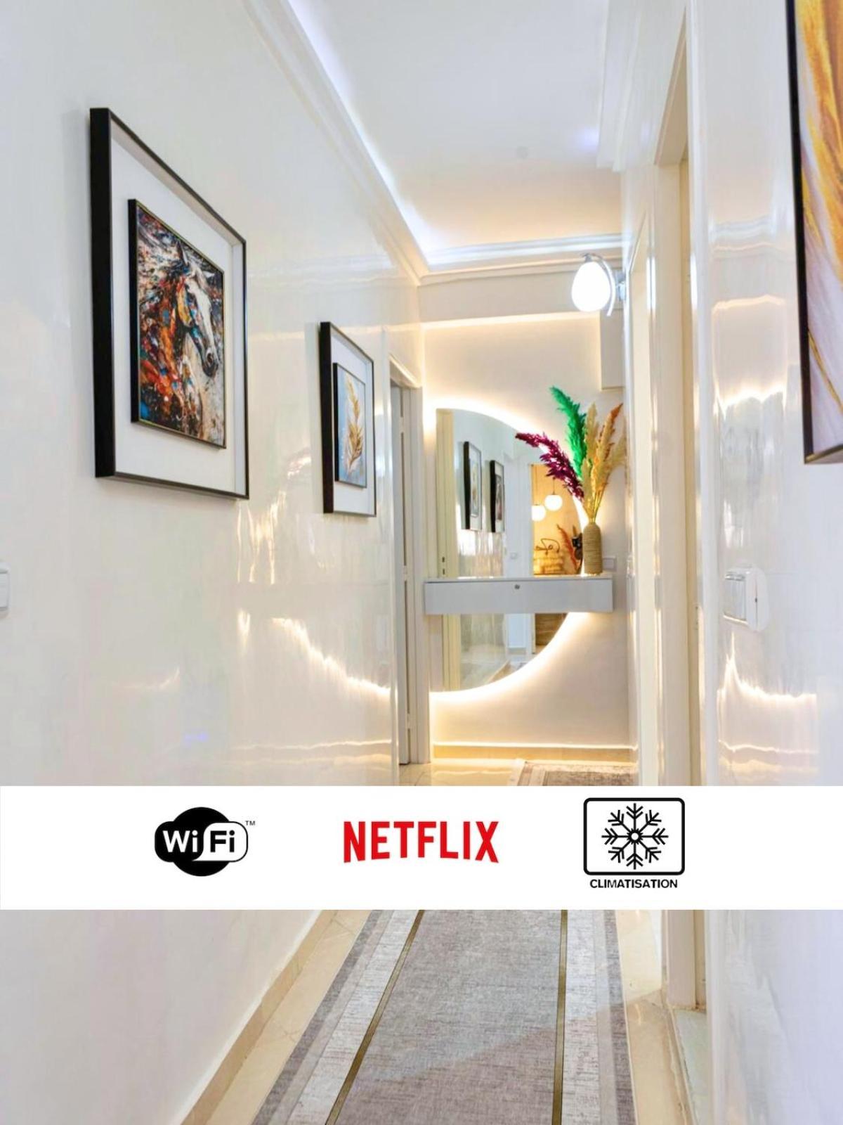 Proche Gueliz Et Jardins Majorelle, Parking ,wifi, Netflix *
