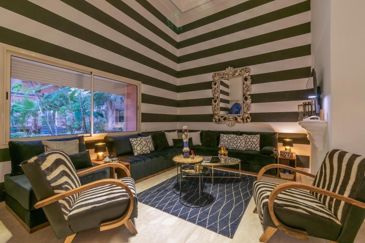 Oasis - 7 Min From Majorelle - Medina And Nightlife With Ac And Pool Appartement