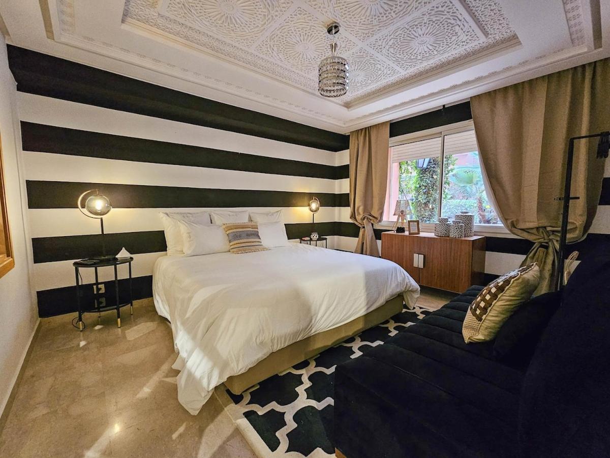 Appartement Oasis - 7 Min From Majorelle - Medina And Nightlife With Ac And Pool Marrakesh