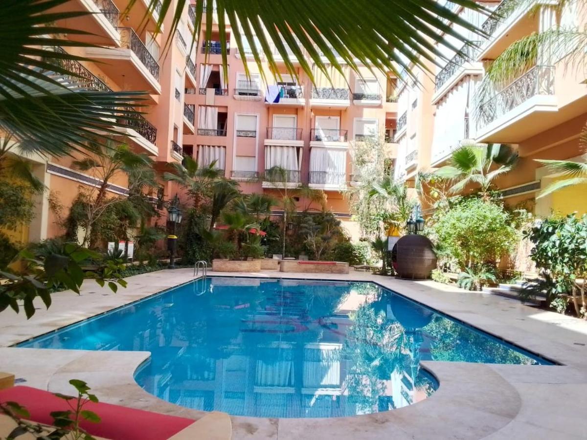 Appartement Oasis - 7 Min From Majorelle - Medina And Nightlife With Ac And Pool Marrakesh