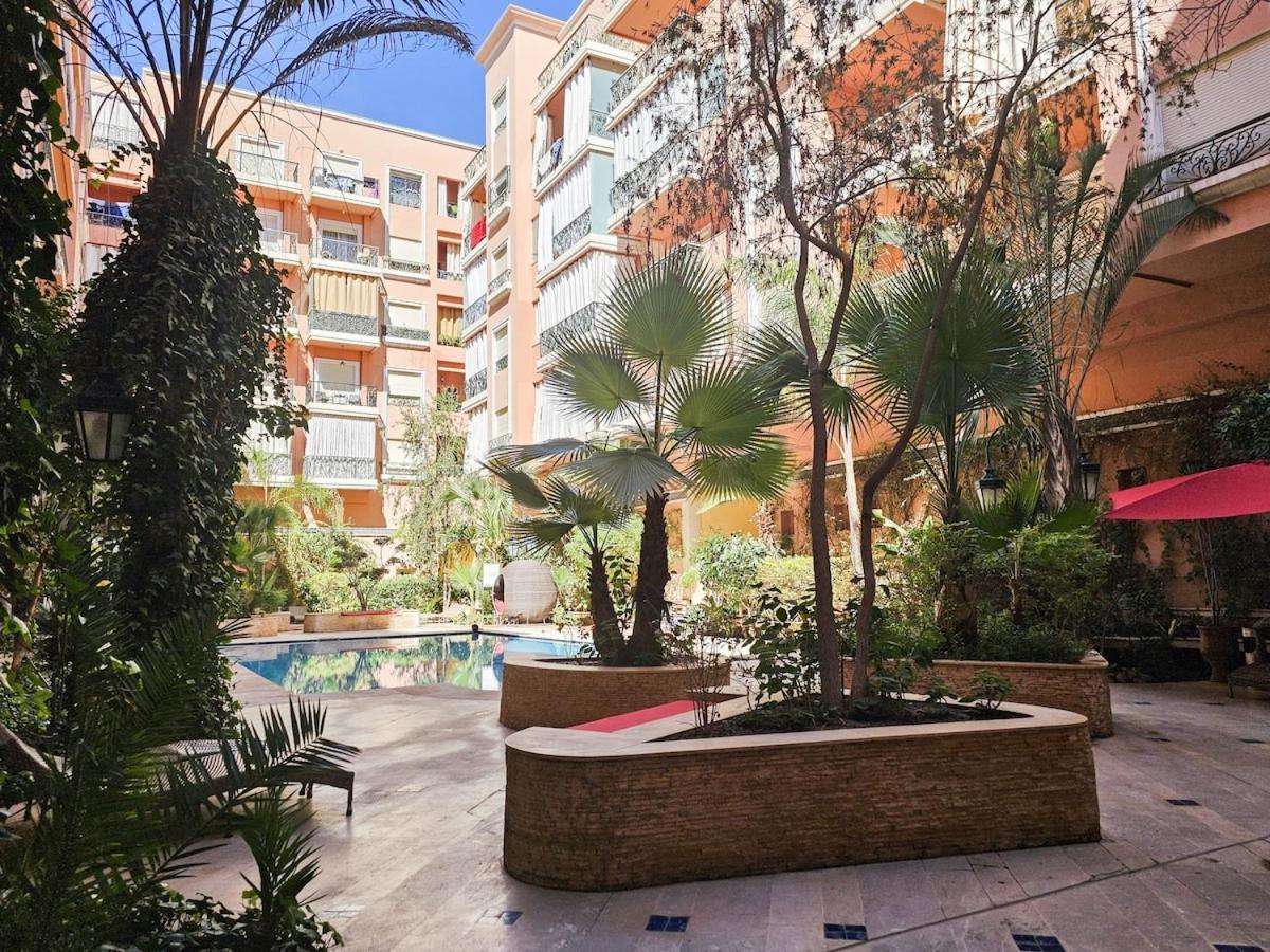 Oasis - 7 Min From Majorelle - Medina And Nightlife With Ac And Pool Appartement