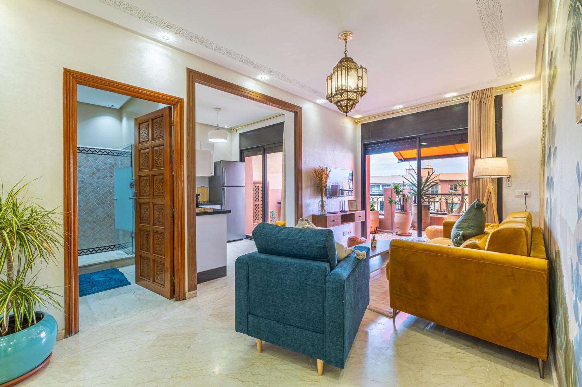 Le Jasmin - Authentique A Gueliz Appartement