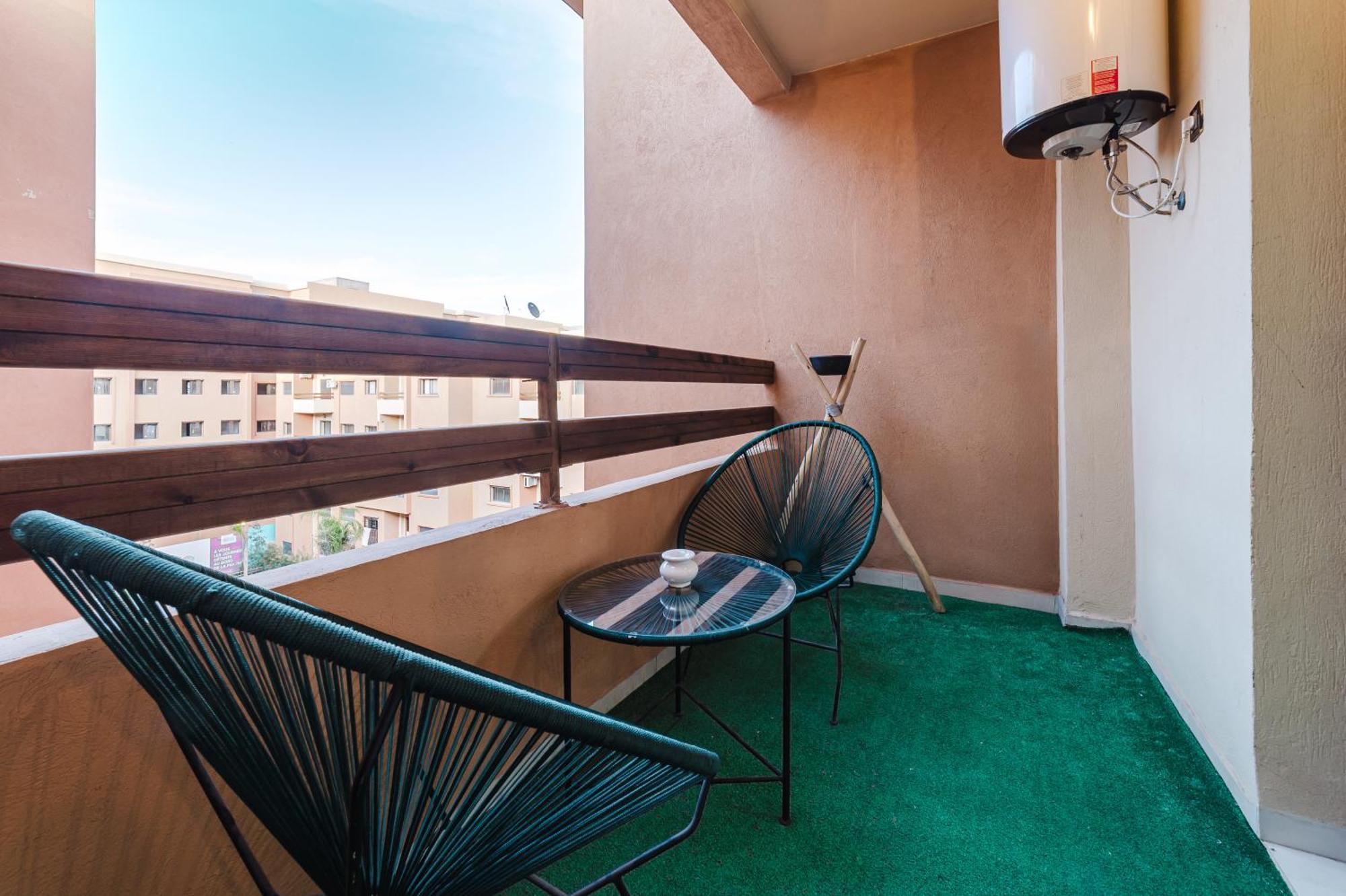 Apartment New Proche M Avenue , Swimming Pool , Fibre Optique Wifi , Parking Marrakesh