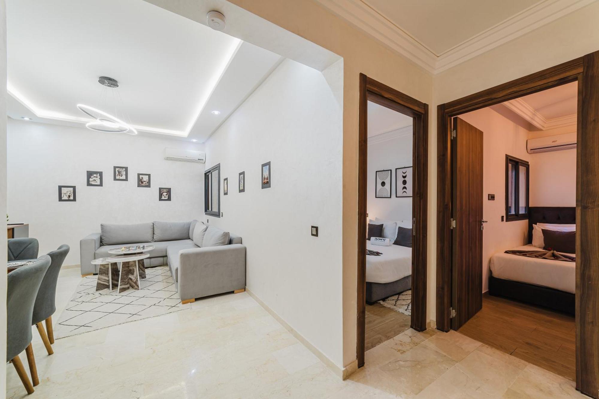 New Proche M Avenue , Swimming Pool , Fibre Optique Wifi , Parking Apartment Marrakesh