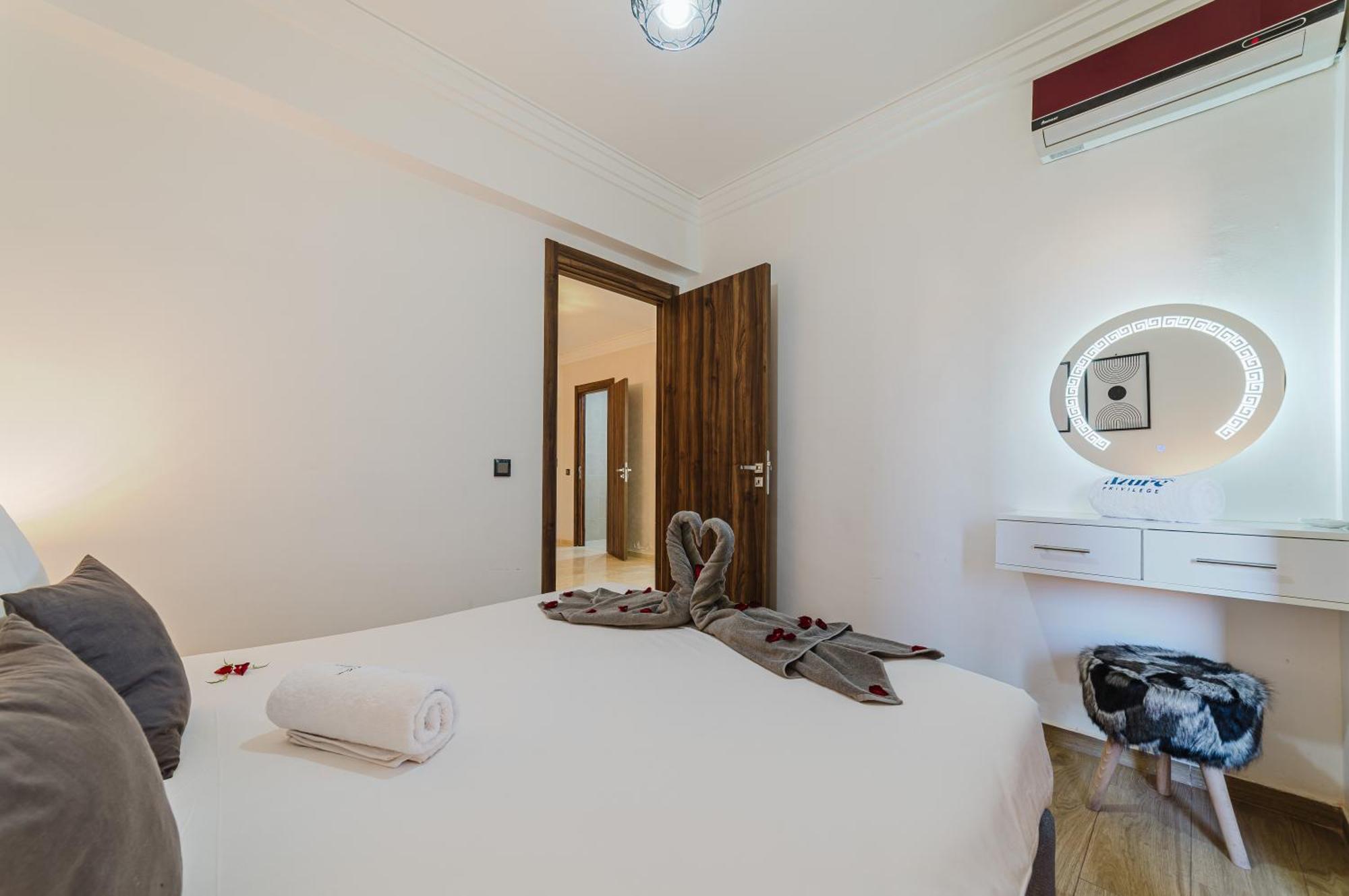 Apartment New Proche M Avenue , Swimming Pool , Fibre Optique Wifi , Parking *
