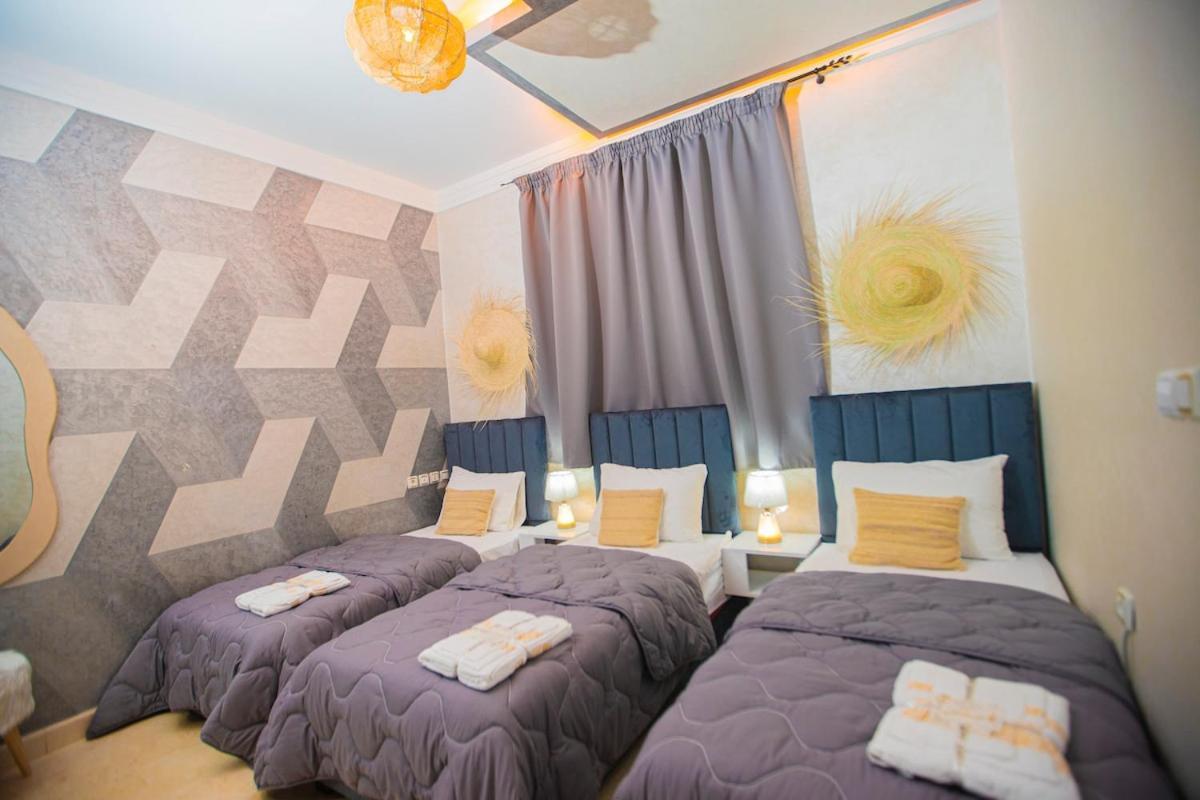 Apartment Spacious Moroccan Retreat Near Airport