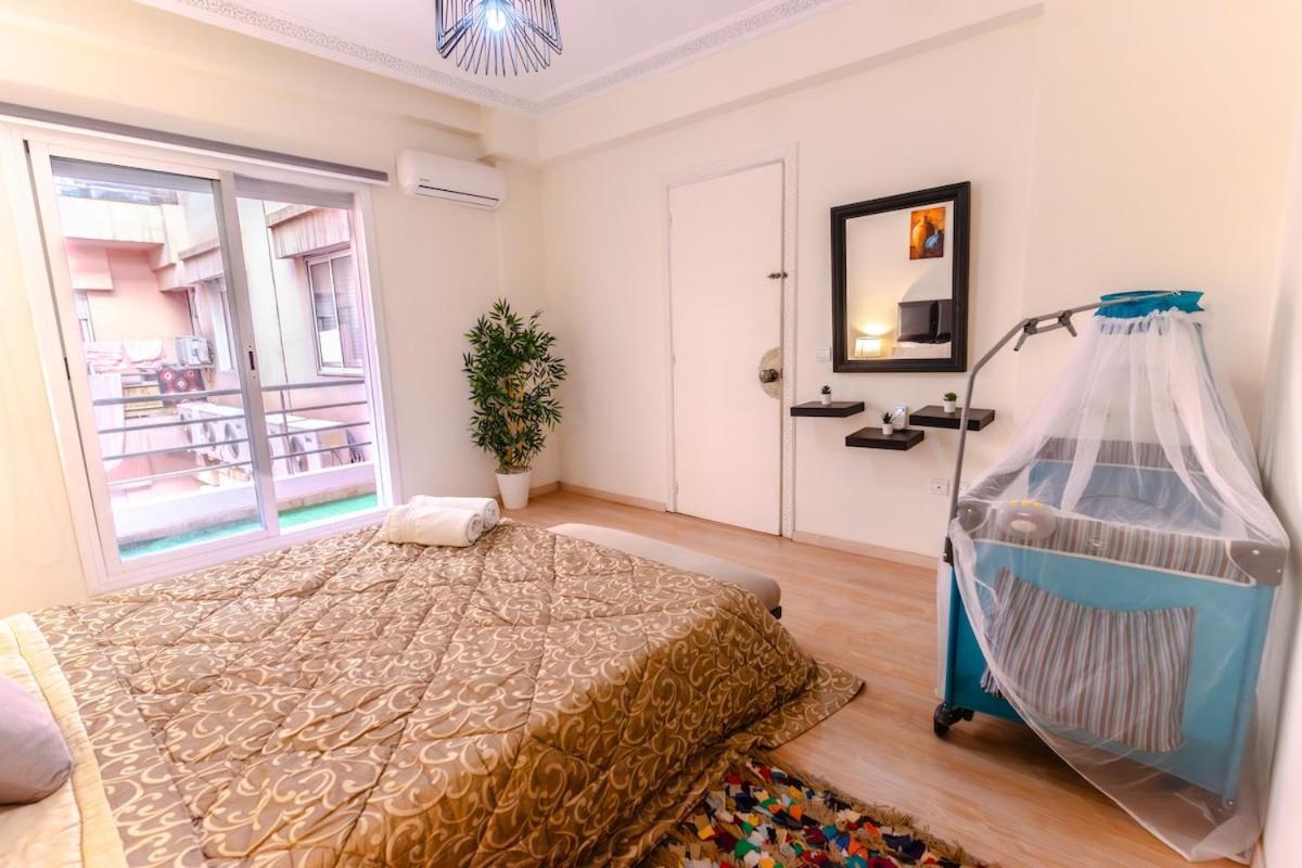 Appartement Modern With Pool In Gueliz Marrakesh