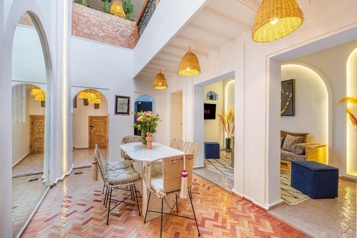 Rose Exclusive New Authentic Breakfast And Pool Villa Marrakesh