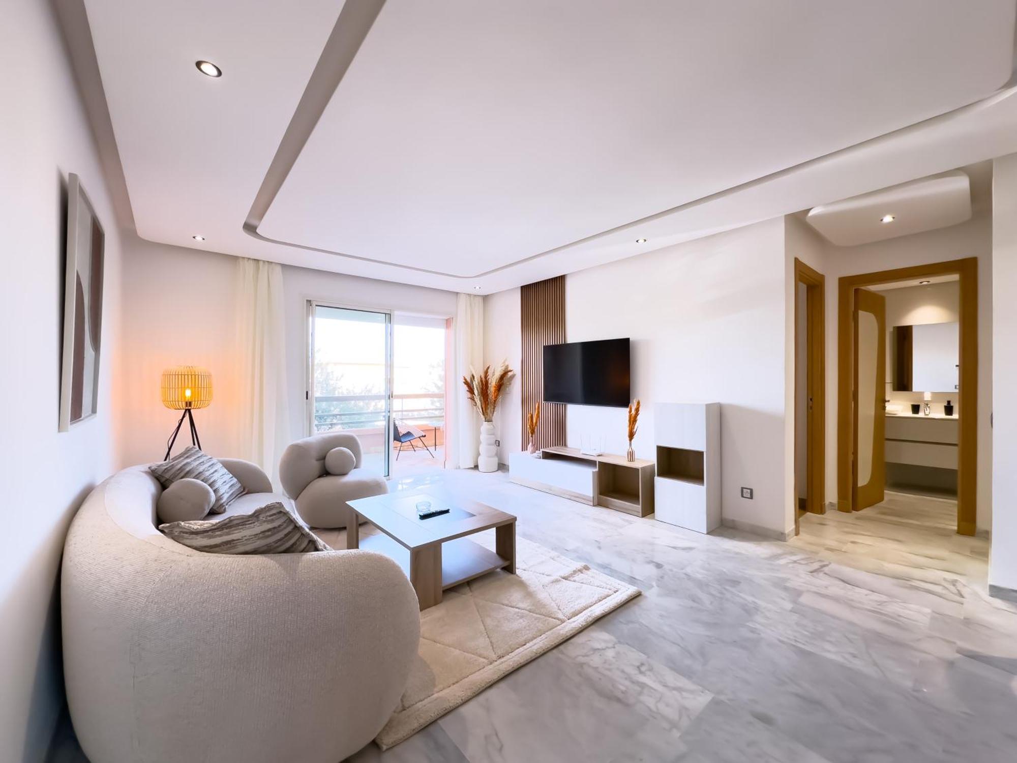 Appartement Charme Appt En Garden Avec Piscine Marrakesh