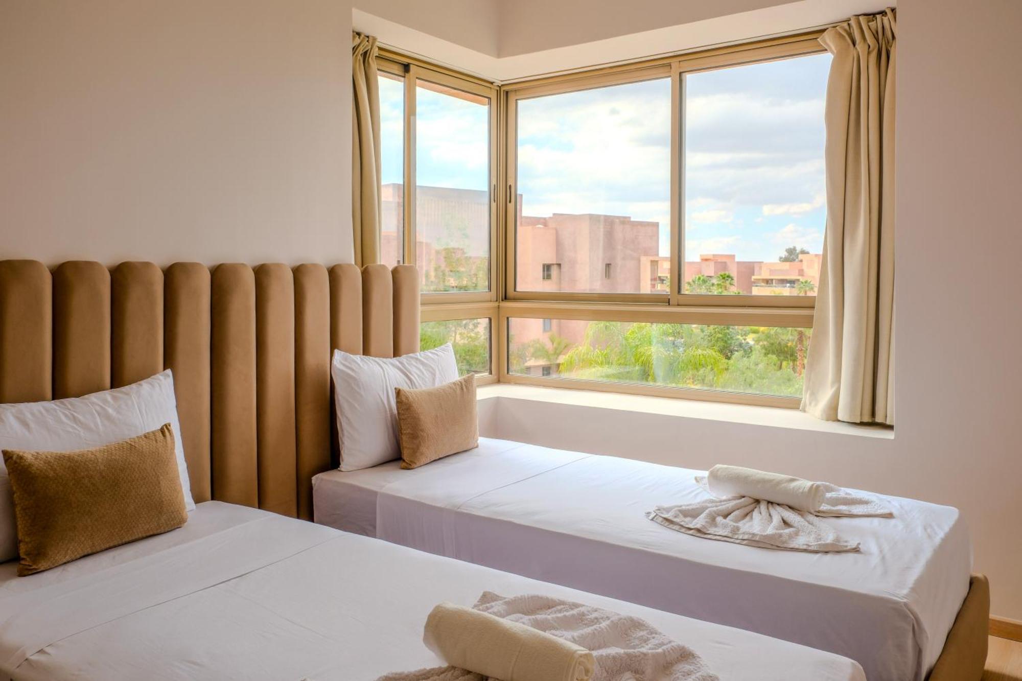Apartment Luxury 2bd In Prestigia Jade With Pool And Golf View Marrakesh