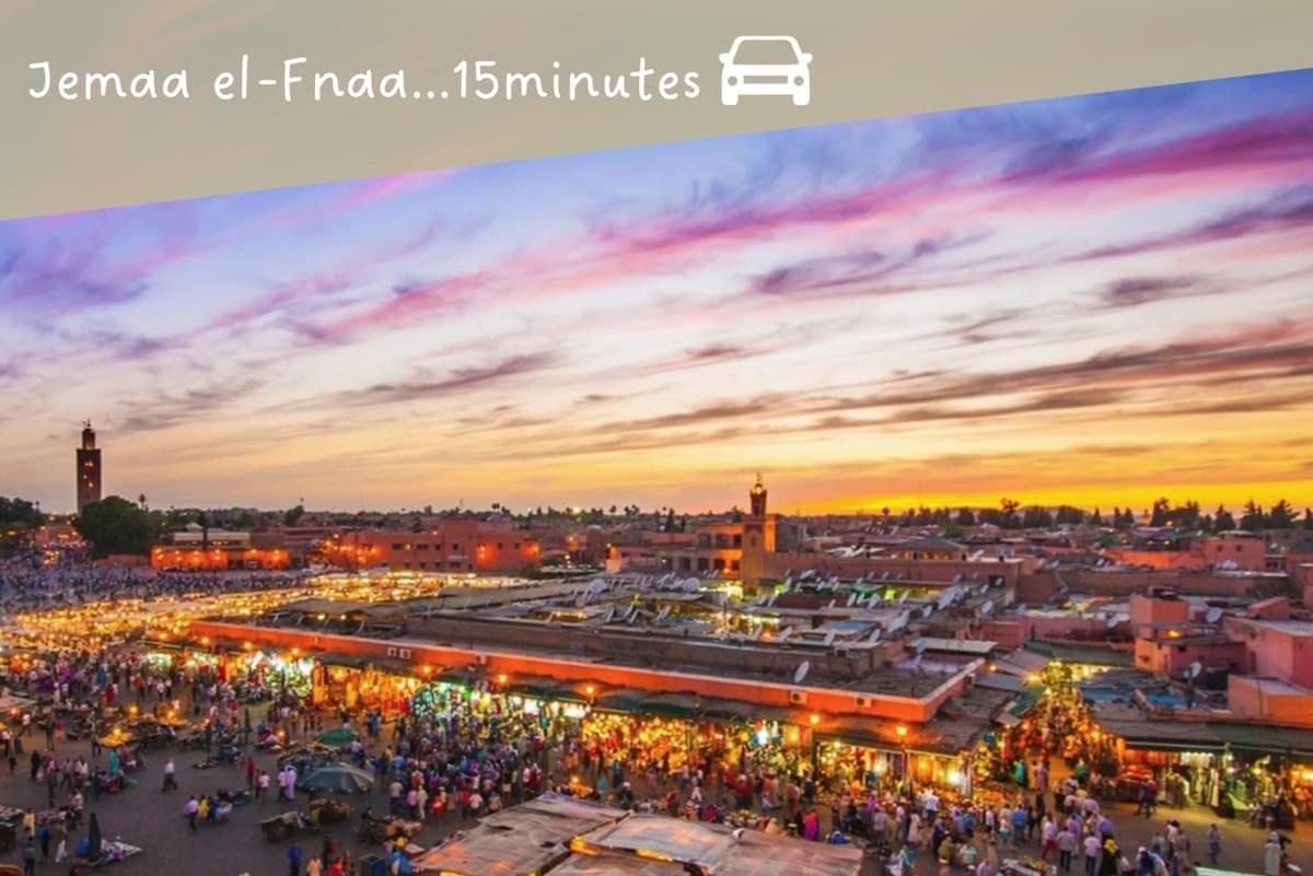 Appartement Sofia Avec Superbe Terrasse Gueliz Marrakesh