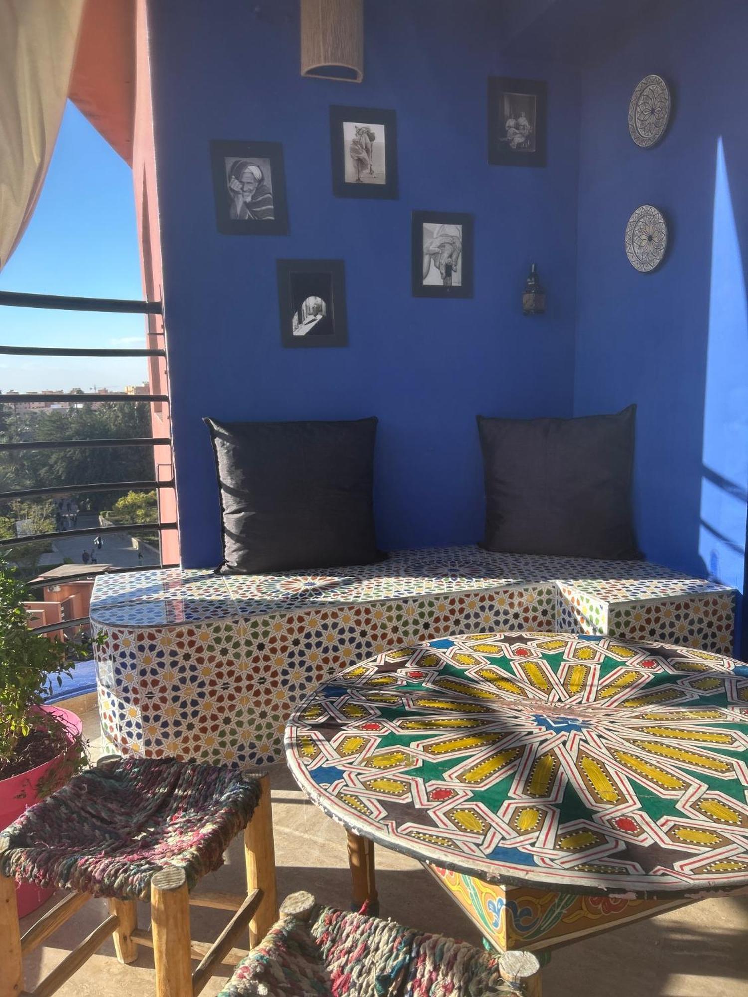 Cosy Ensoleillee Moderne Appartement Marrakesh