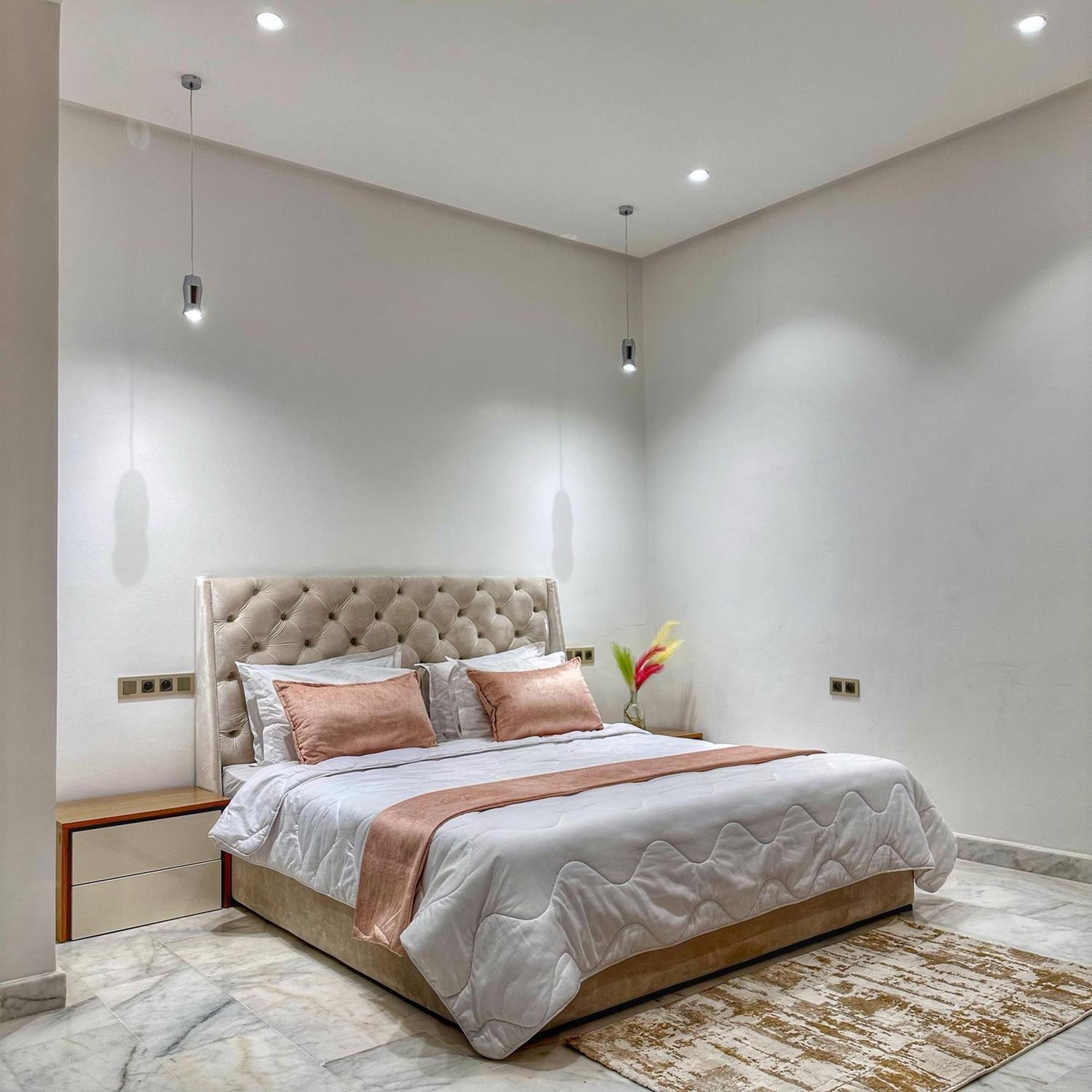 White Argan Golf Piscine Chauffee *