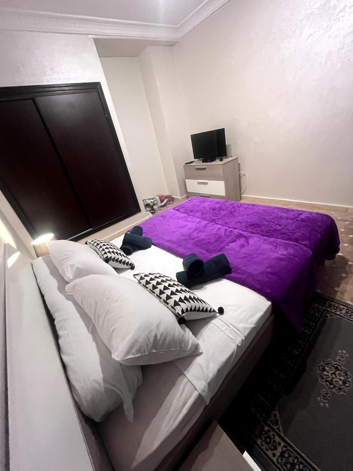 1 Avec Climatisation, Salle De Sport, Piscine Et Wi-fi A Gueliz Appartement *