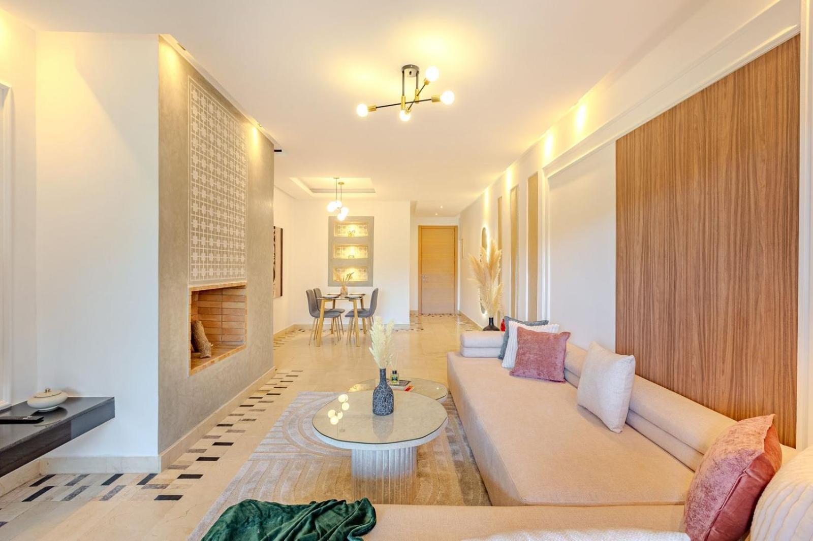 Appartamento Vue Golf, Piscine, Atlas Luxe Boheme-chic