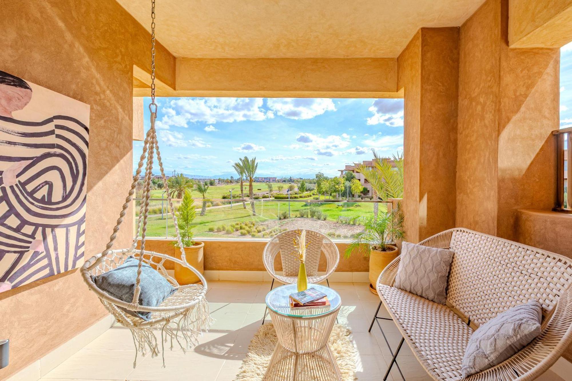 Vue Golf, Piscine, Atlas Luxe Boheme-chic Appartamento