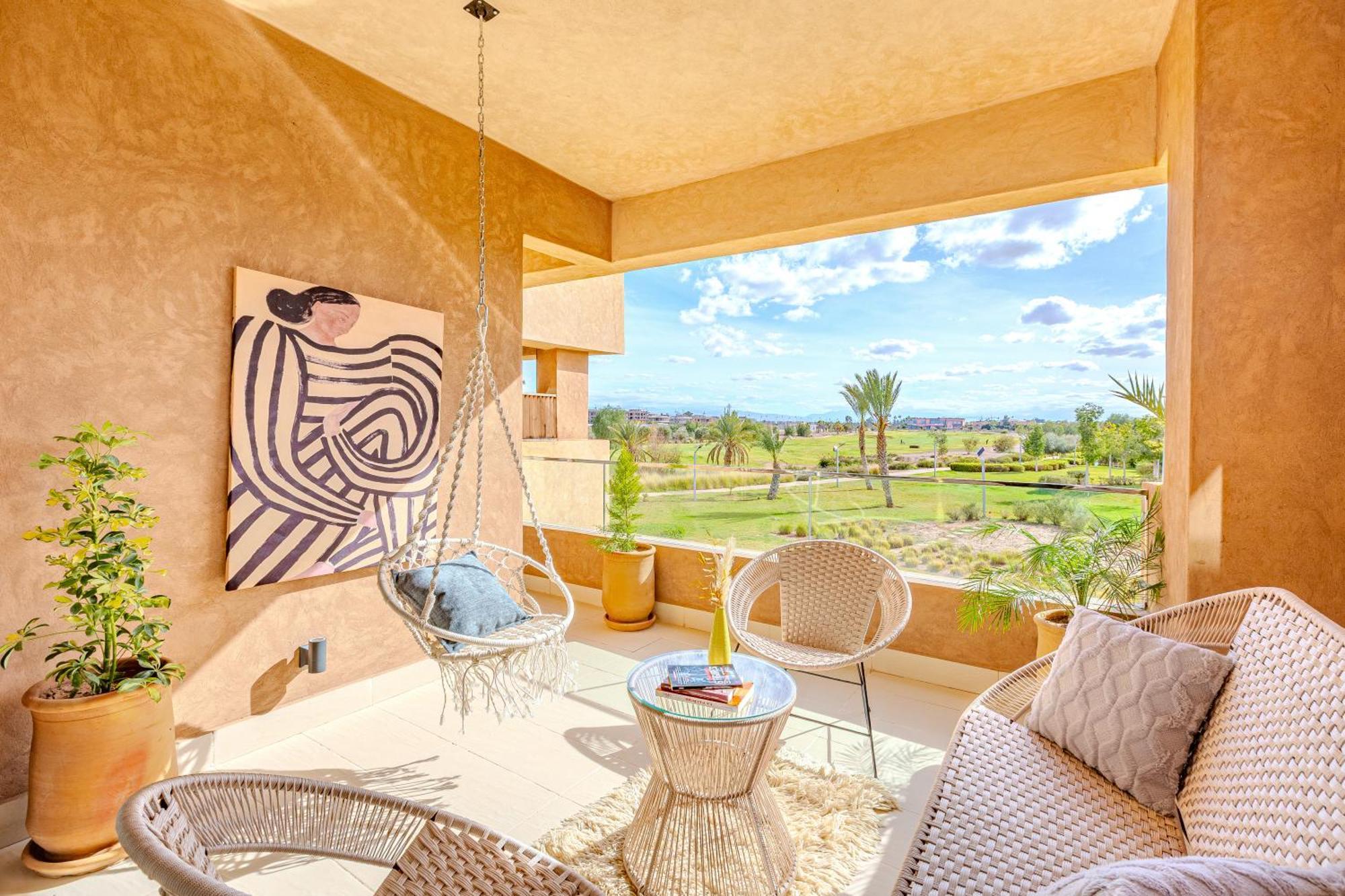 Appartamento Vue Golf, Piscine, Atlas Luxe Boheme-chic