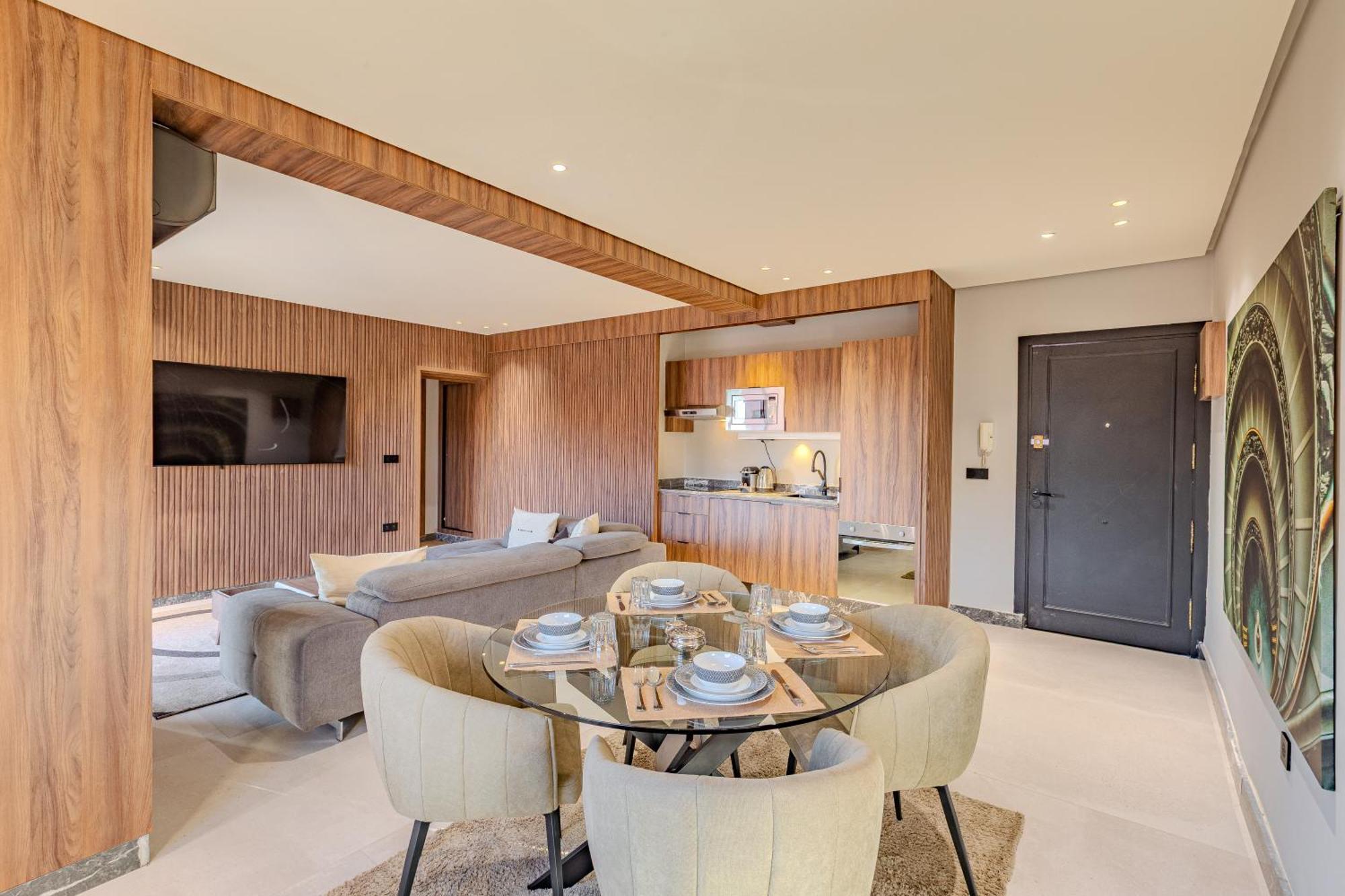 Appartement New! Moderne Cosy Au Coeur Gueliz *