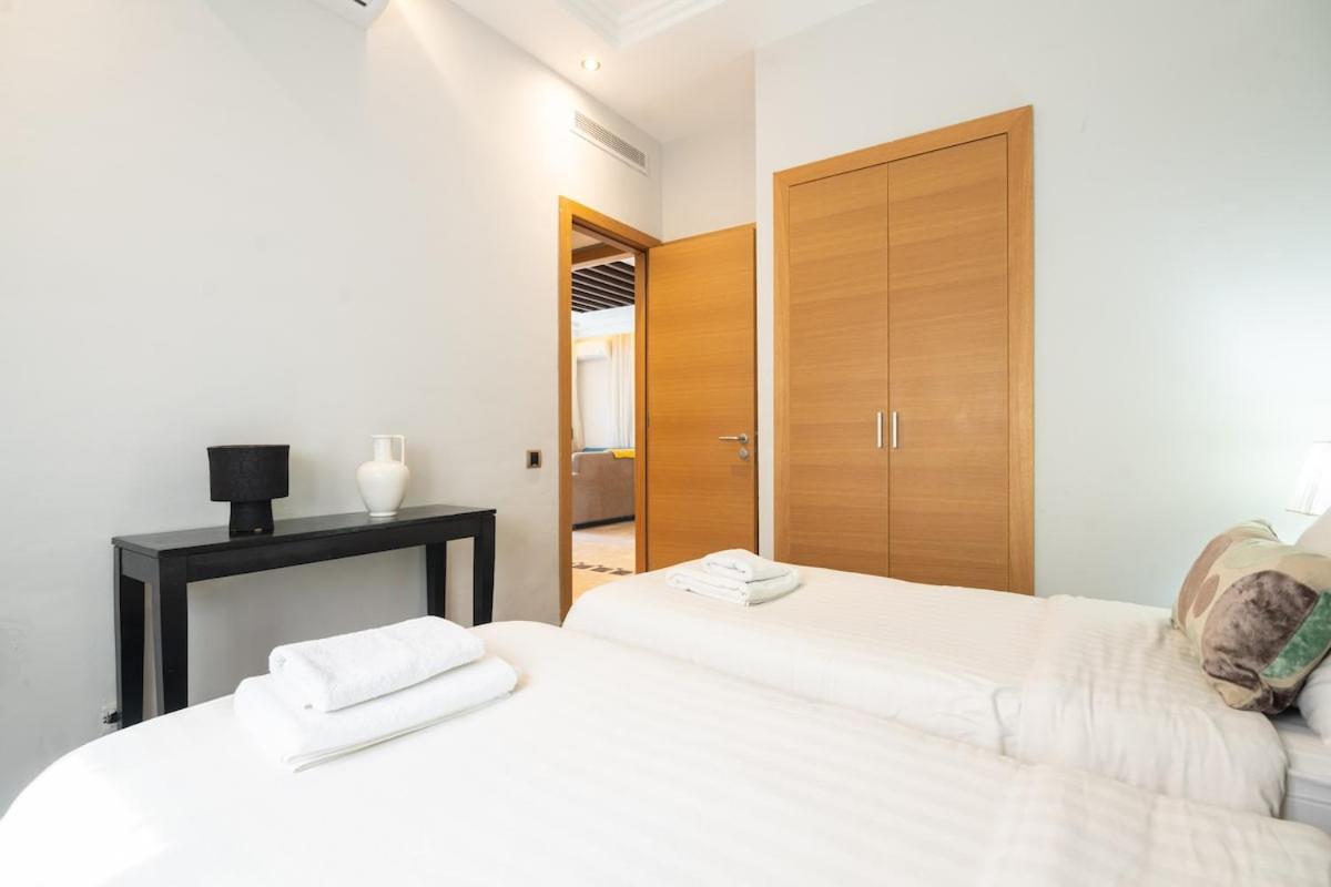 Appartement Cosy Avec Parc Et Piscine Pour Femme Marrakesh