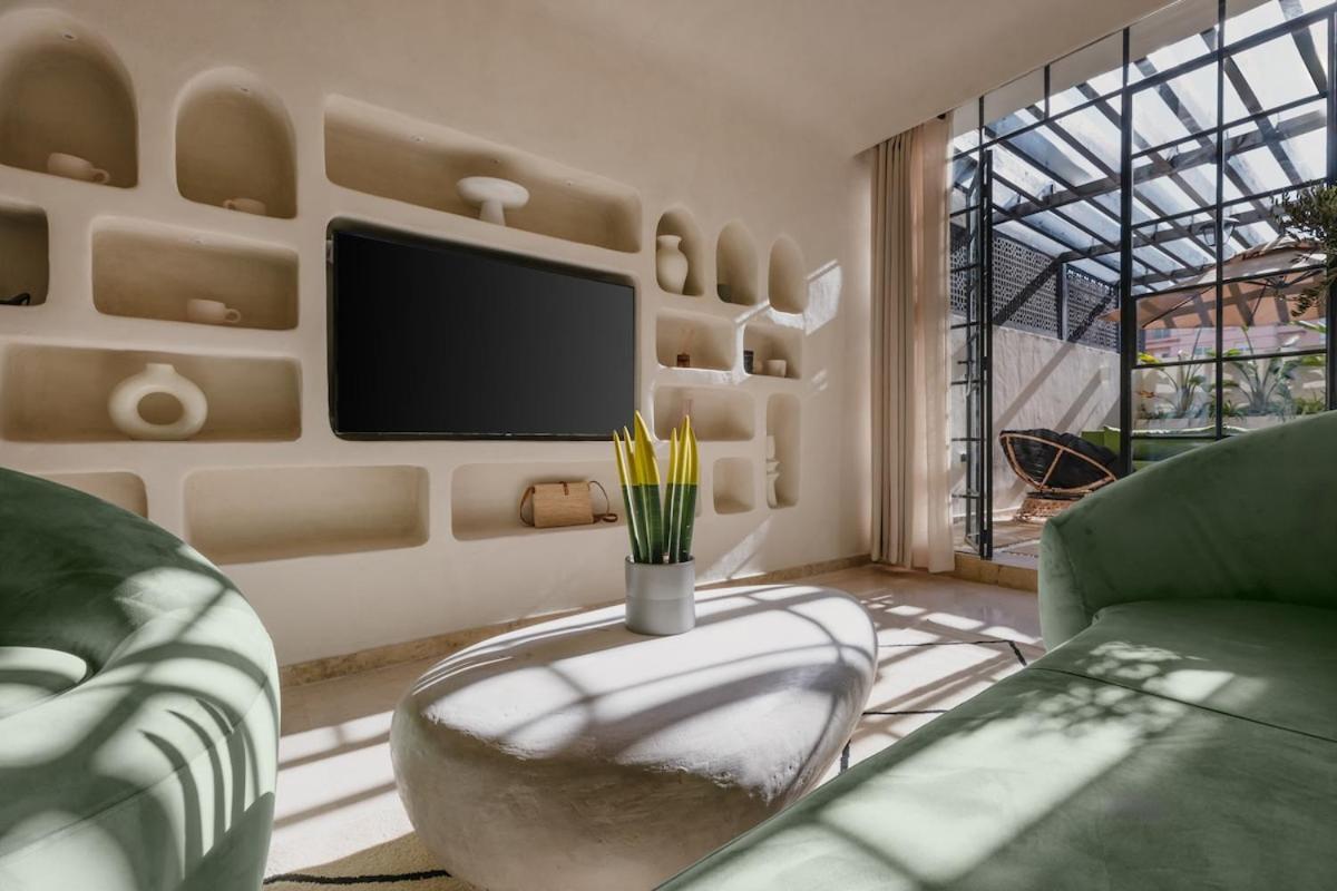 Appartement Serene 1br With Private Jacuzzi In Gueliz Marrakesh