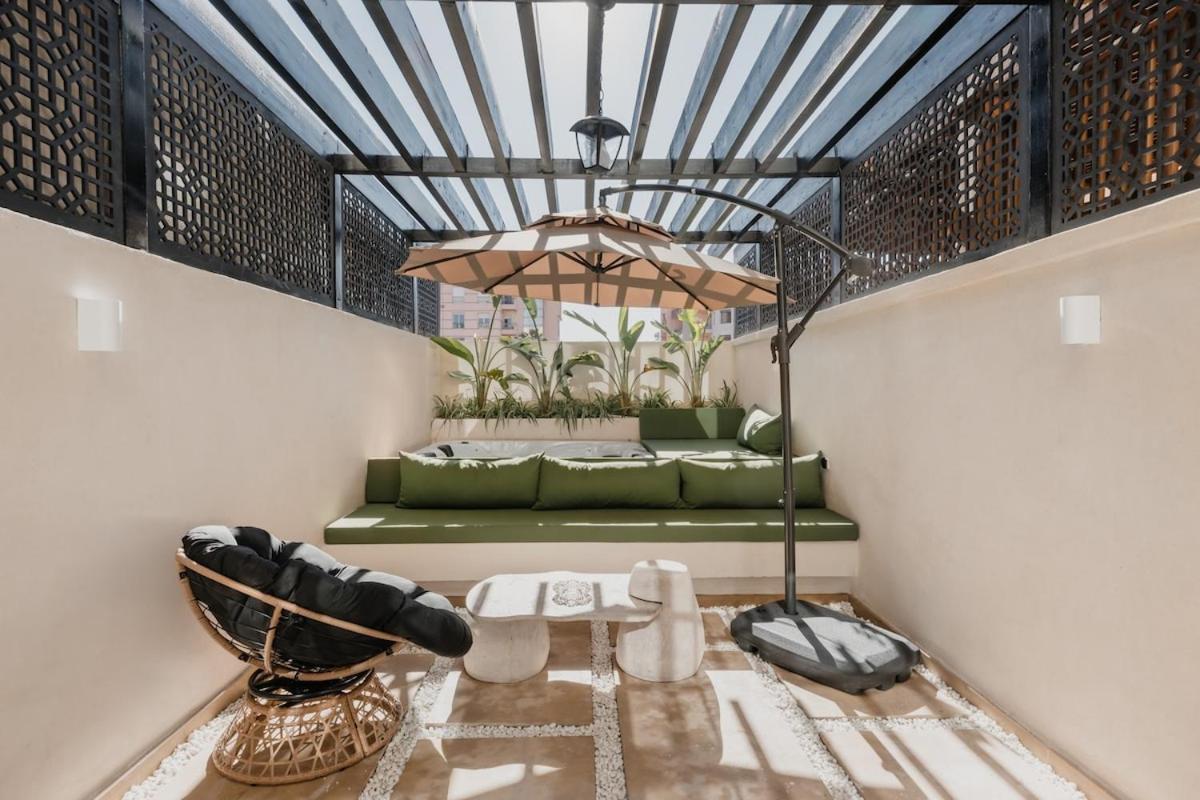 Serene 1br With Private Jacuzzi In Gueliz Marrakesh