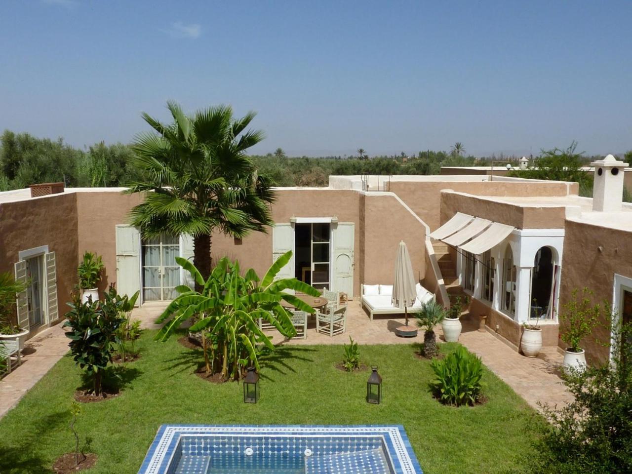 Exceptionnelle Avec Cuisiniere-piscine Chauffee-navette Airport Gratuite-fibre Internet Marrakesh