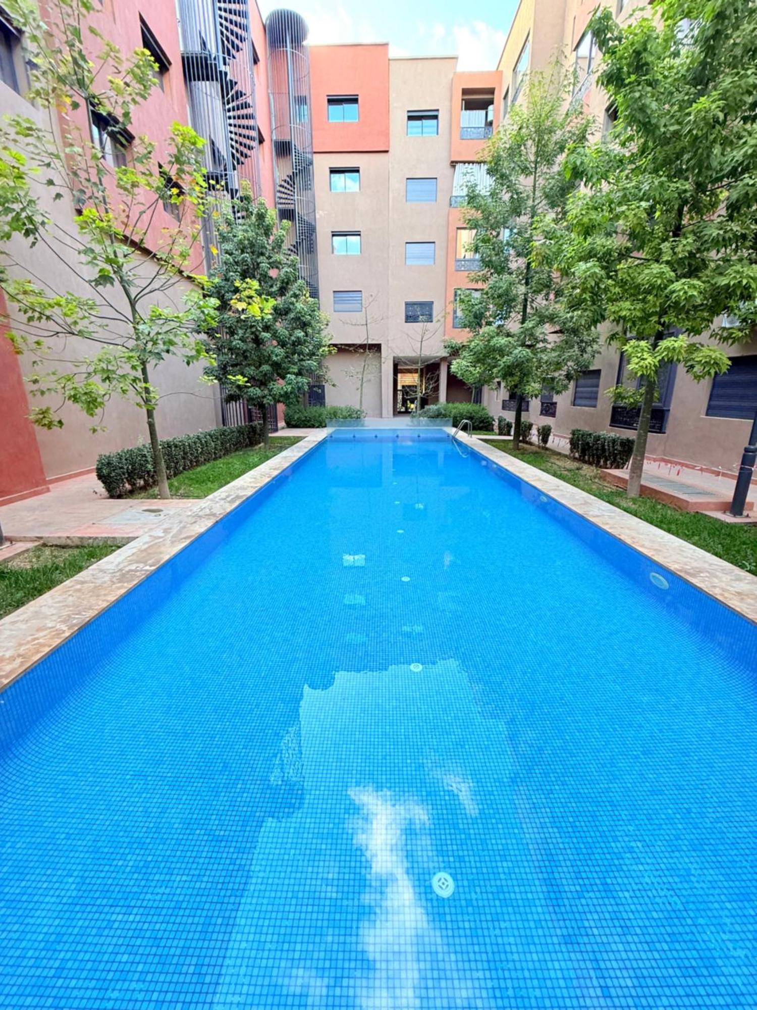 N9 Cosy Familial & Balcon & Piscine Appartement Marrakesh