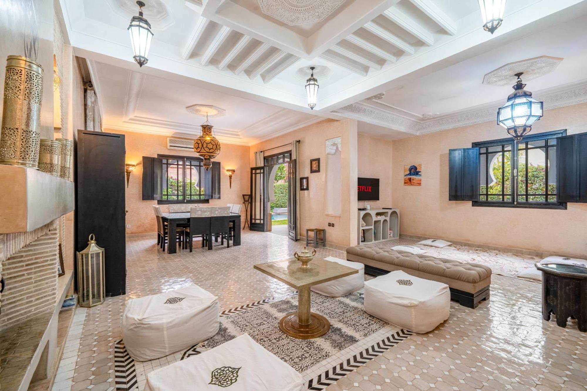 Zeitoune - 8 Pers - Piscine - Marrakech Villa *