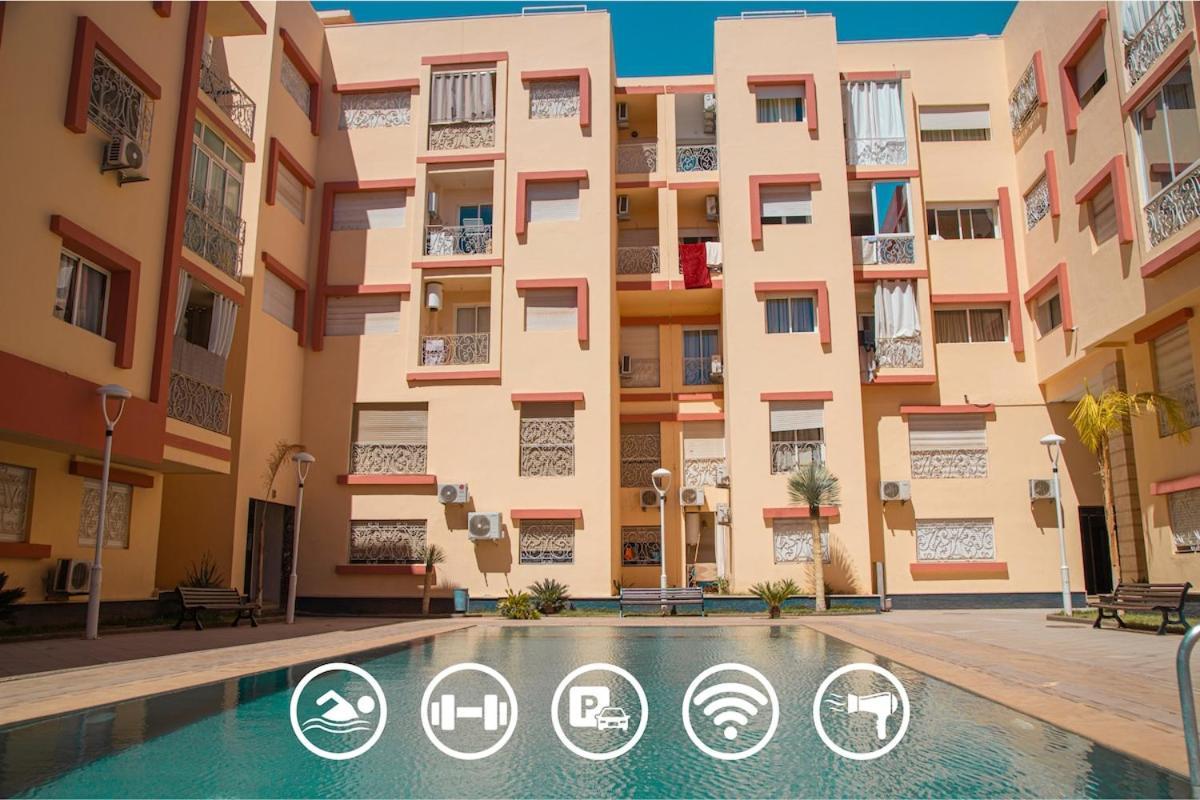 Appartement Luxury , Pool, Gym, Parking Marrakesh