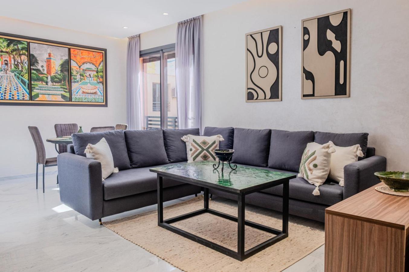 Appartement Charming In Hyper Center Modernity Marrakesh