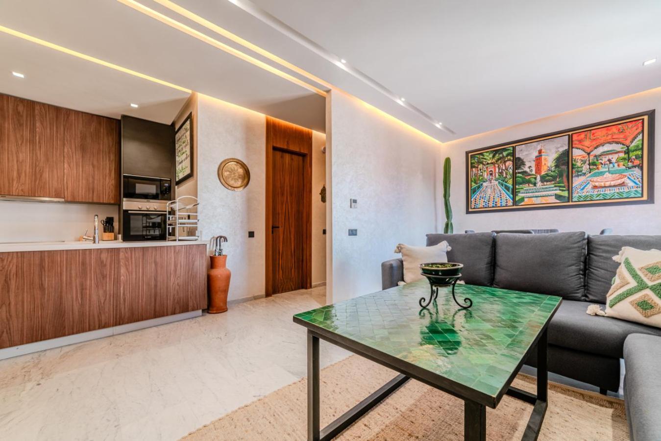 Appartement Charming In Hyper Center Modernity Marrakesh