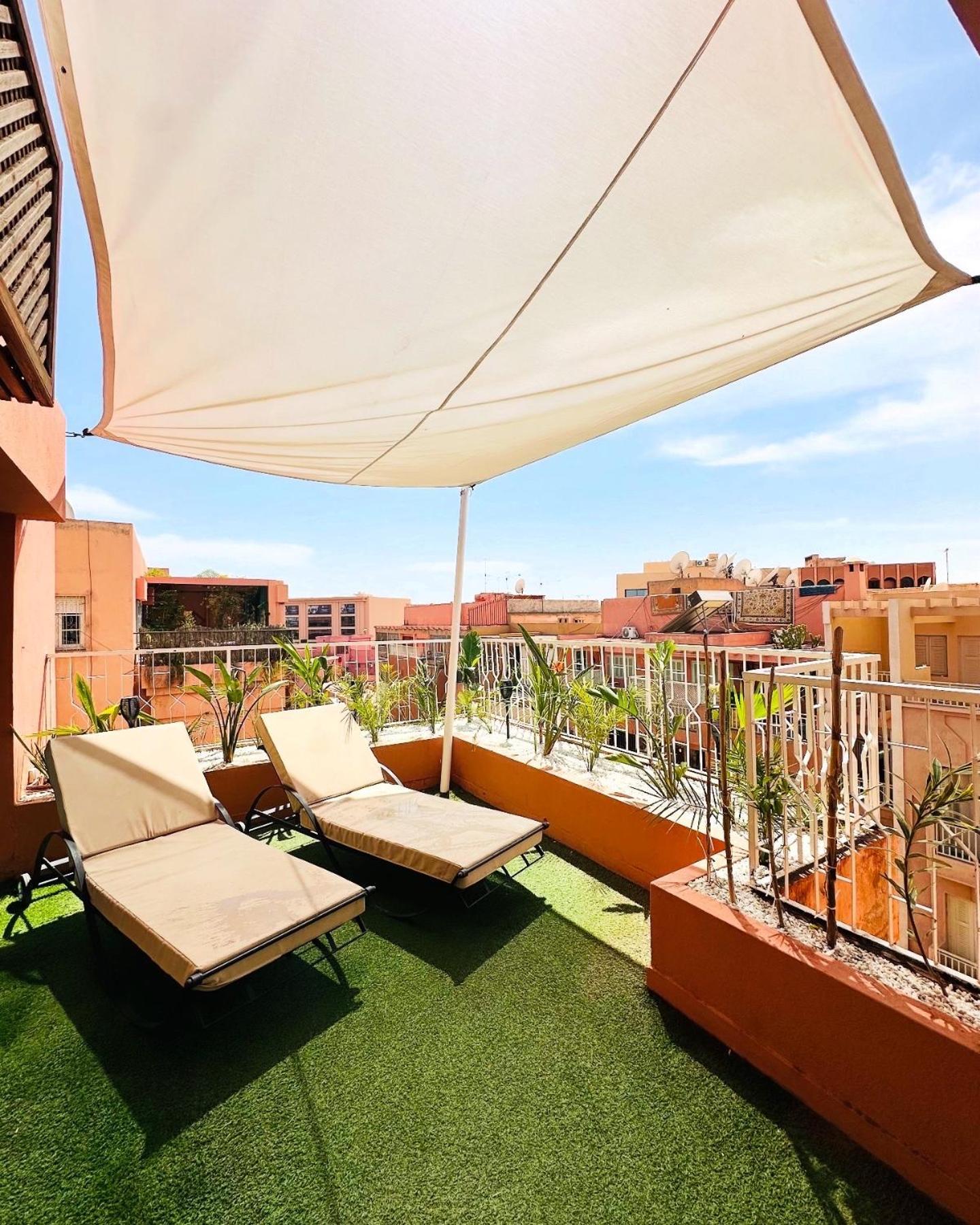 Magnifique 2 Terrasse Et Wifi A Marrakech *