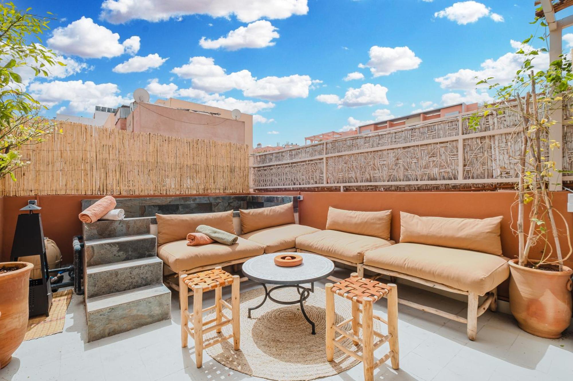 Hébergement de vacances Heart Of Gueliz - With Rooftop & Heated Pool Marrakesh