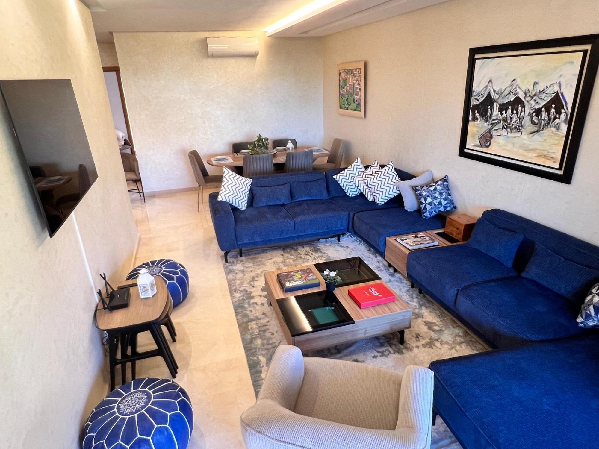 Golf With Atlas View At Marrakech! Appartement Marrakesh