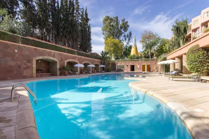 Marrakech In Gueliz With Pool Access Appartement