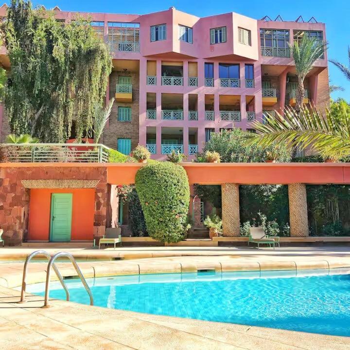 Marrakech In Gueliz With Pool Access Appartement Marrakesh