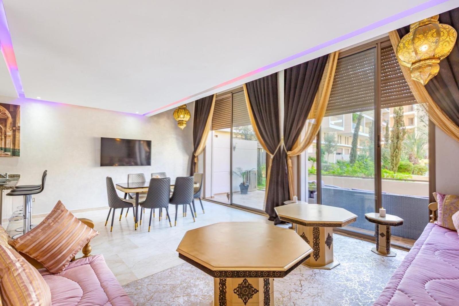 Appartamento Royal Deluxe Gold - Marrakech, Luxe Pool View *