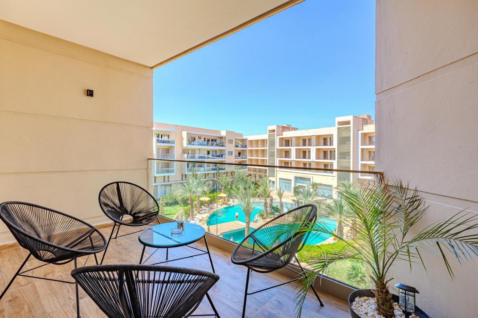 Appartement Royal Deluxe Platinum - Marrakech, Luxe Pool View *