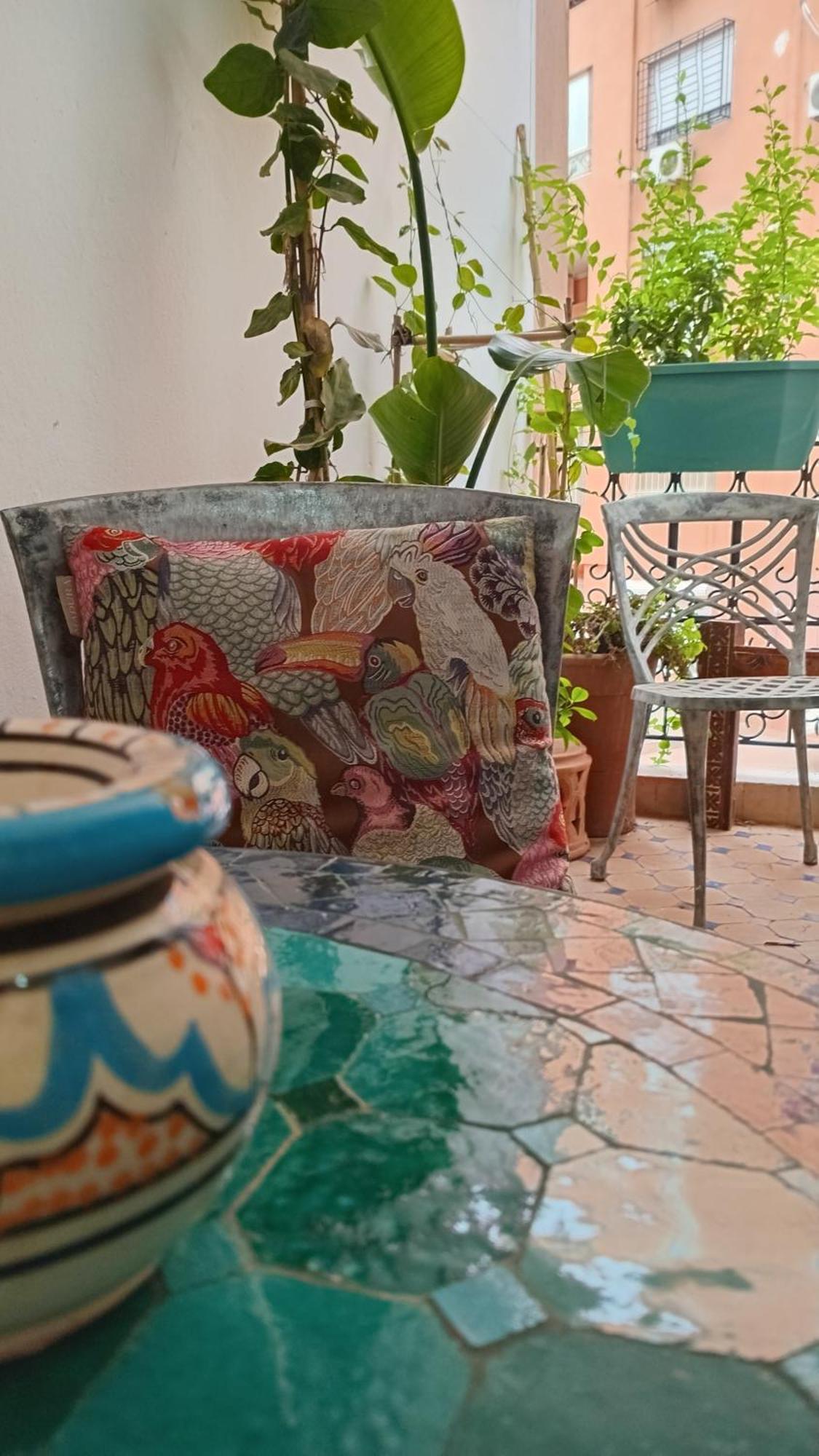 Coeur De Marrakech Majorelle 2ch Parking Appartamento