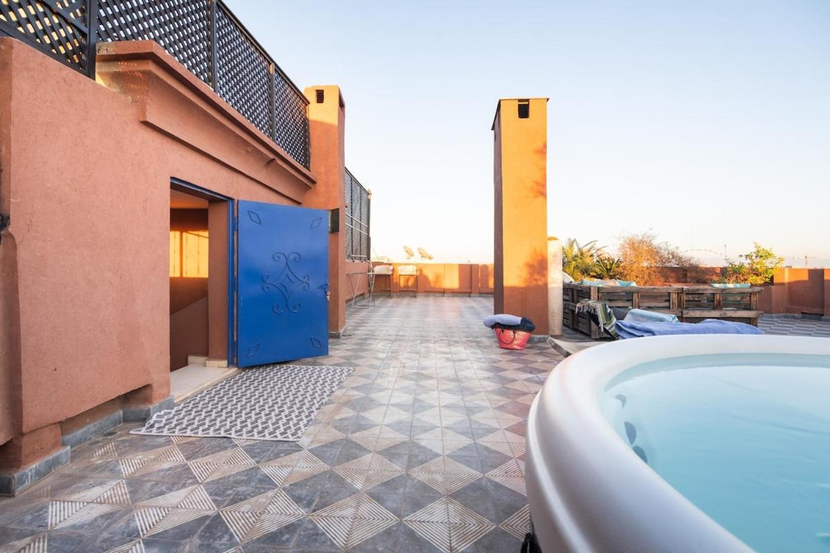Penthouse Avec Jacuzzi Prive Appartement Marrakesh