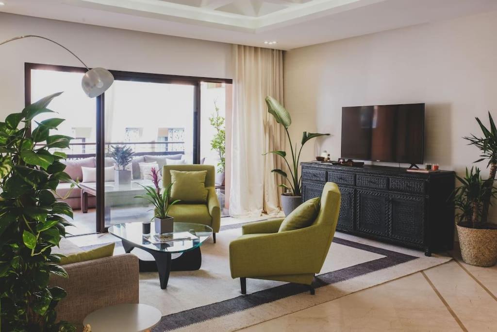 Bel Design Au Coeur De Gueliz Avec Jolie Terrasse Marrakesh