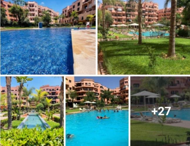 Propriete De Village Marrakech Avec Piscines