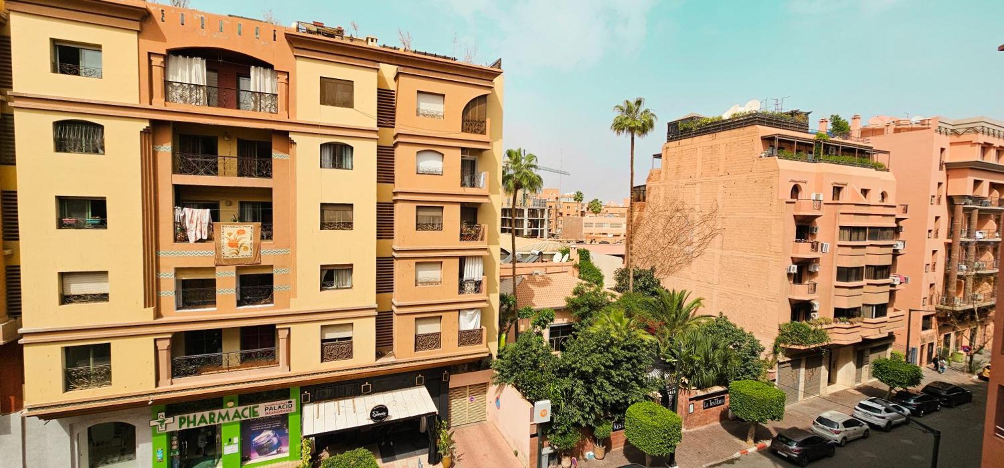 Moderne A Gueliz, Terrasse & Parking Prive Appartement *