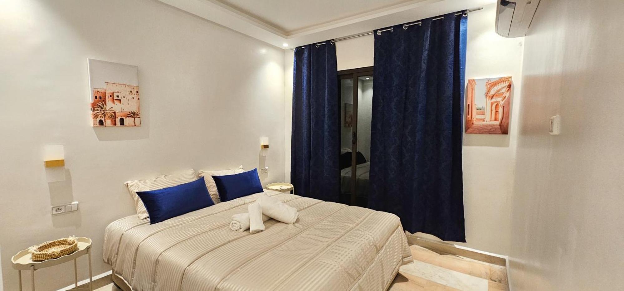 Moderne A Gueliz, Terrasse & Parking Prive Appartement *