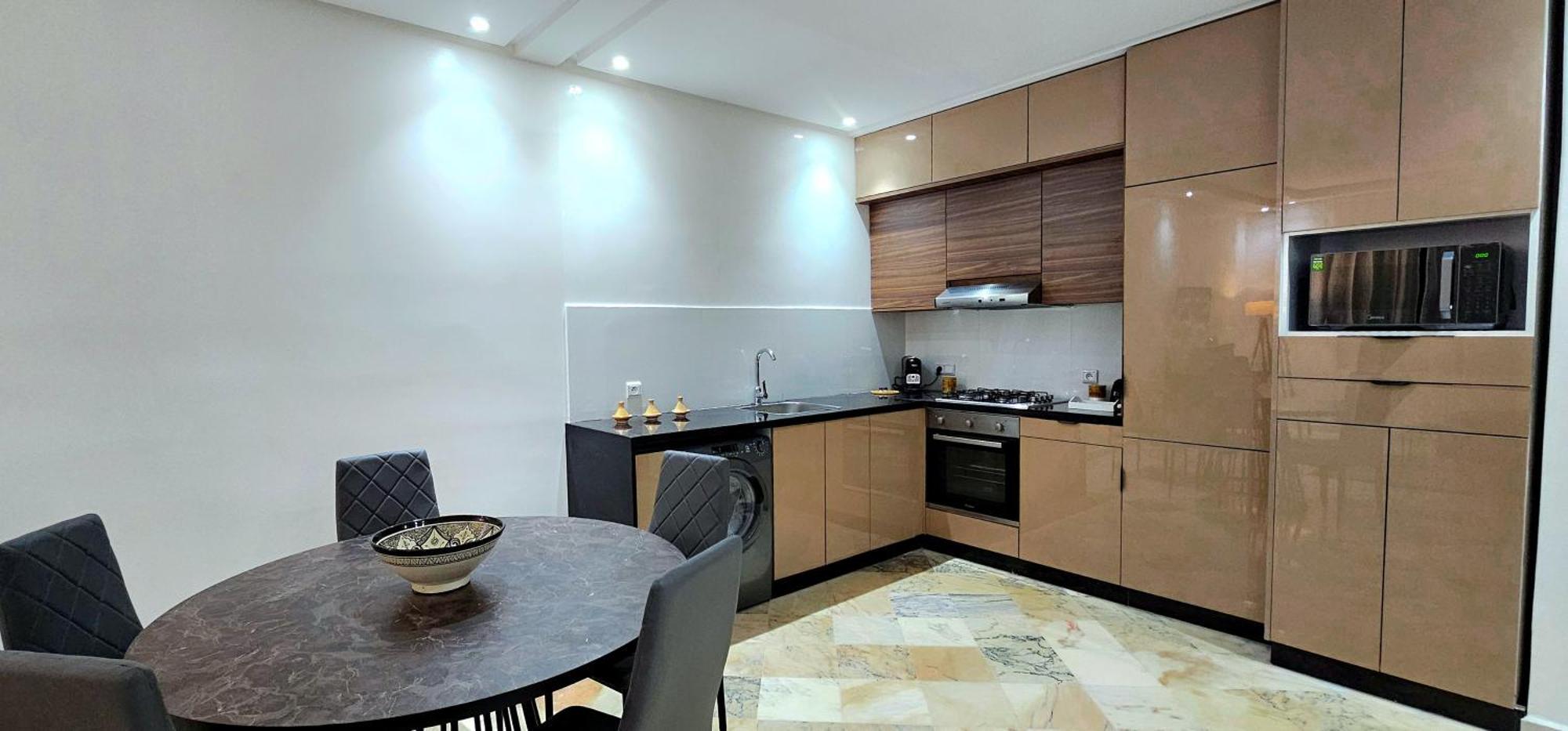 Moderne A Gueliz, Terrasse & Parking Prive