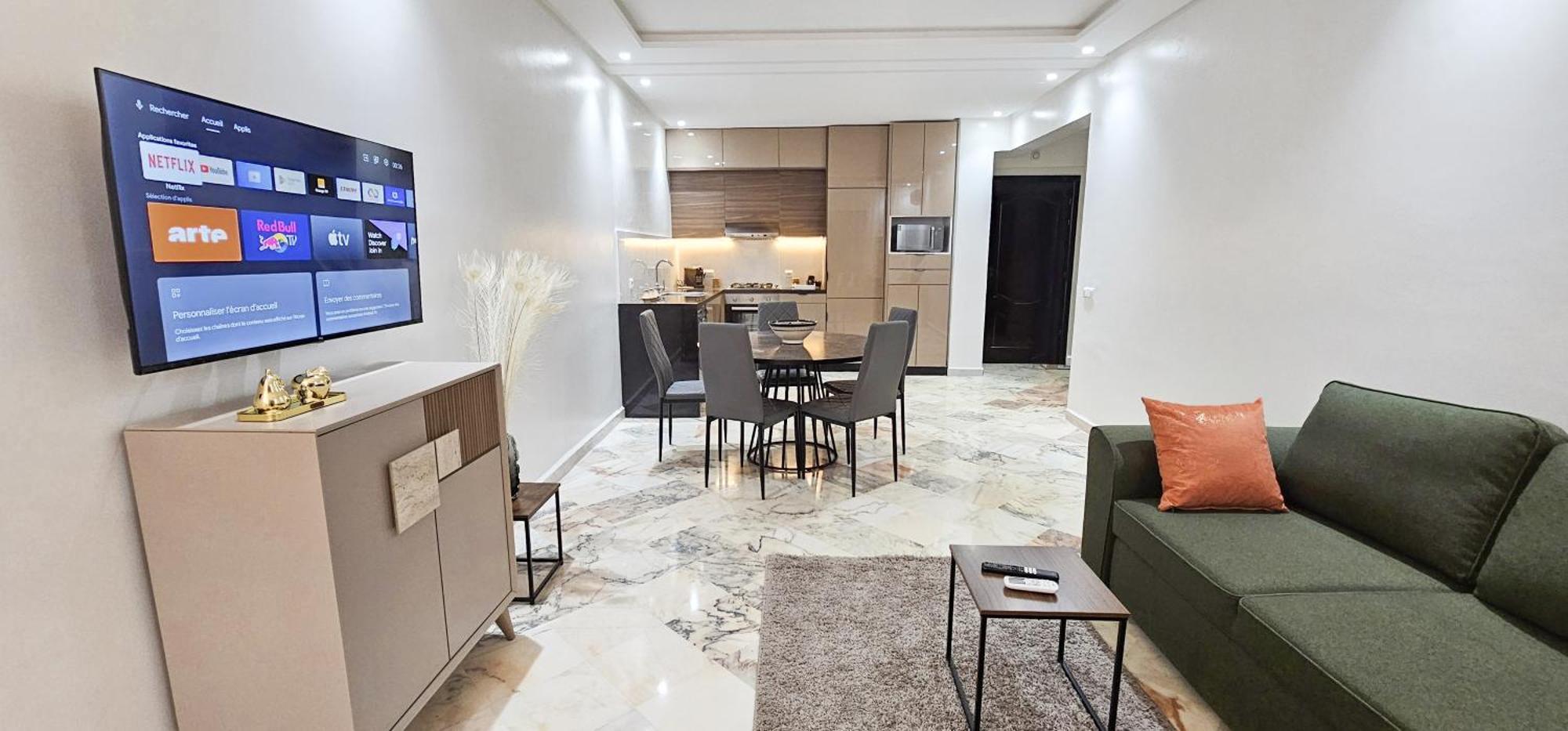 Moderne A Gueliz, Terrasse & Parking Prive *